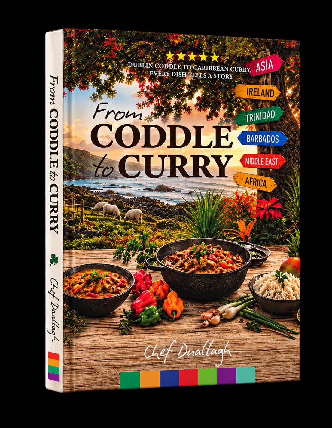 From Coddle to Curry physical cookbook by Chef Dualtagh